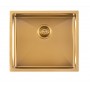 Aqu Brushed Gold Handmade Kitchen Sink 510*450*230 Aqu Brushed Gold Handmade Kitchen Sink 510*450*230